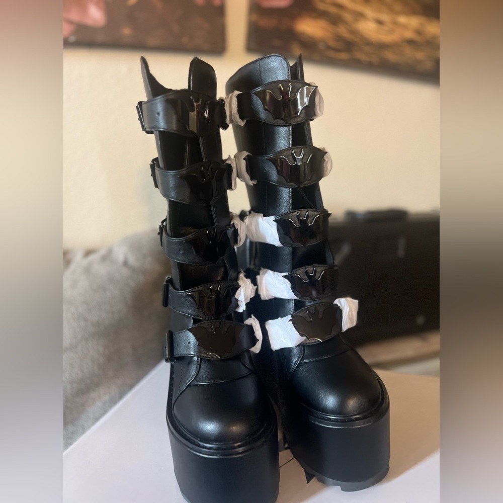 Black dune bat boots - Picture 8 of 8